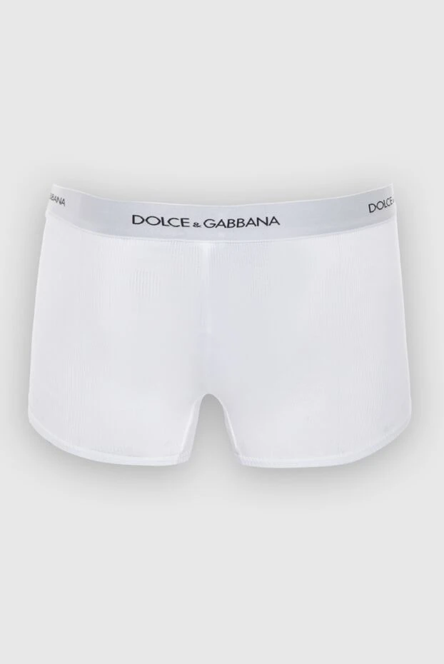 Dolce & Gabbana man white cotton boxer briefs for men купить с ценами и фото 168472 - photo 2