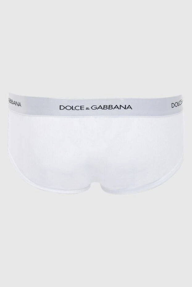 Dolce & Gabbana man white cotton briefs for men купить с ценами и фото 168473 - photo 2