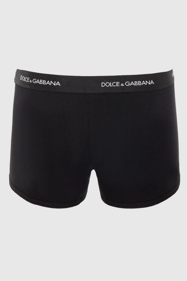 Dolce & Gabbana man men's black cotton boxer briefs купить с ценами и фото 168476 - photo 2