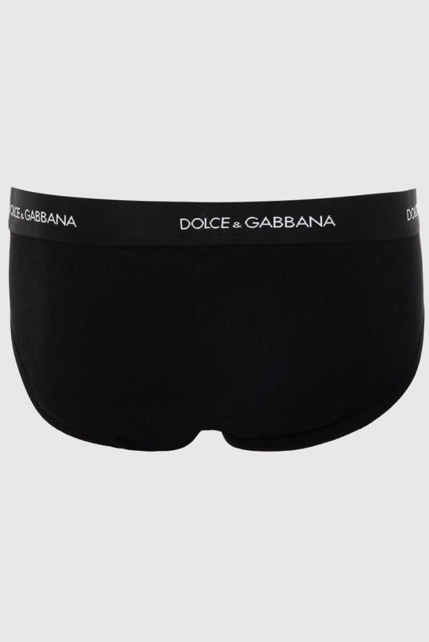 Dolce & Gabbana man black men's cotton briefs купить с ценами и фото 168477 - photo 2