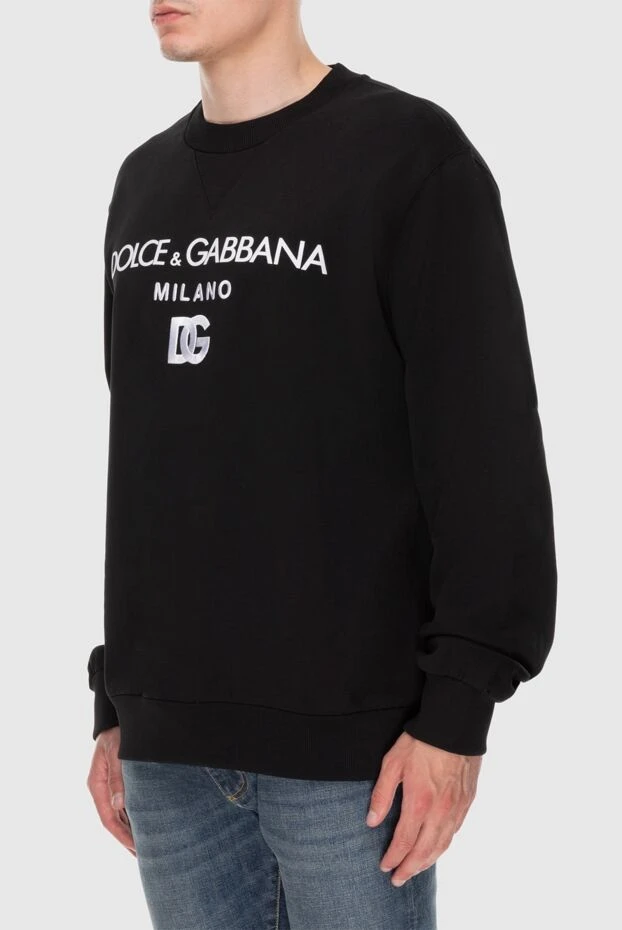 Dolce & Gabbana Әйелдер әйелдерге арналған мақта және полиэфирден жасалған капюшон, қара 177220 - фото 3