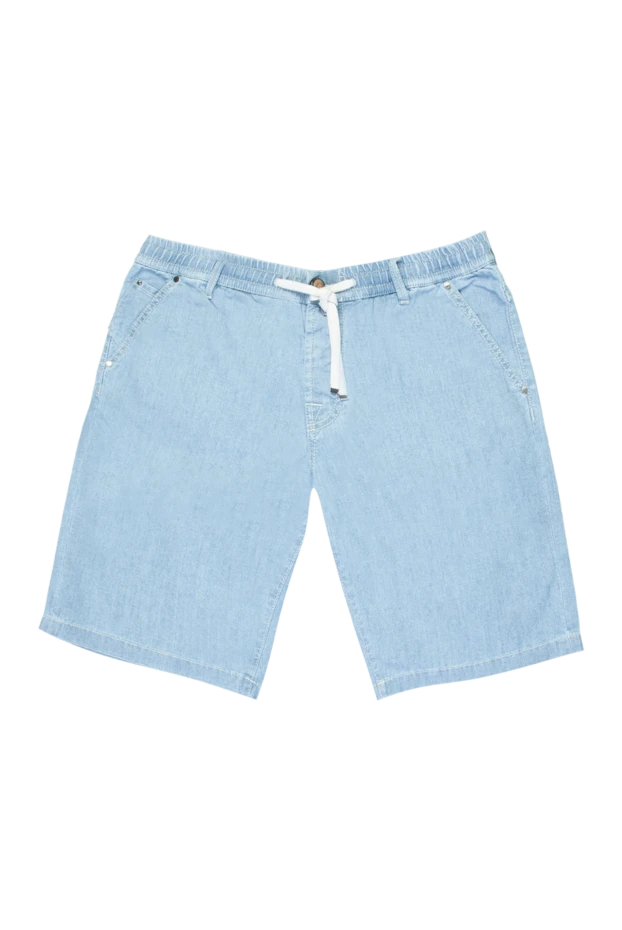 Jacob Cohen man blue cotton shorts for men купить с ценами и фото 168535 - photo 1