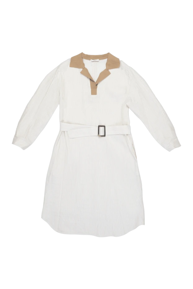 Peserico woman white dress for women купить с ценами и фото 168686 - photo 1