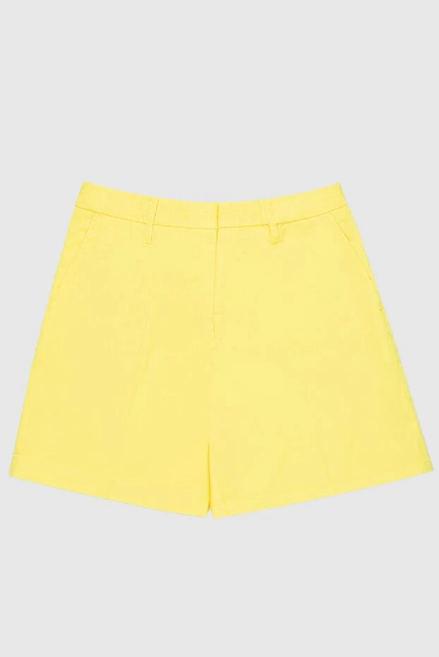 Jacob Cohen woman yellow cotton shorts for women купить с ценами и фото 168699 - photo 1