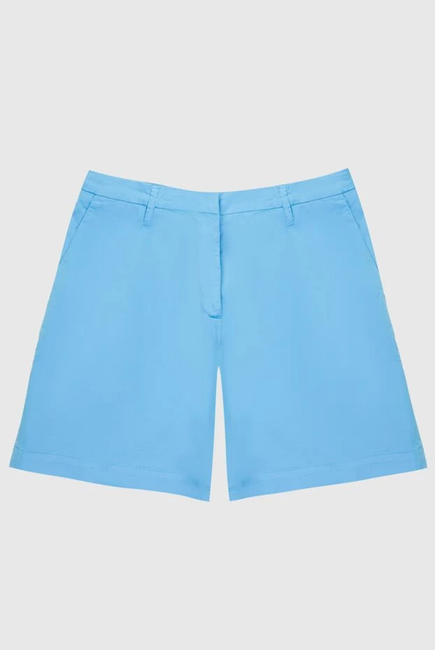 Jacob Cohen woman blue cotton shorts for women купить с ценами и фото 168705 - photo 1