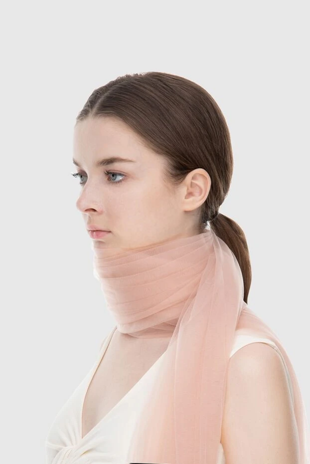 Maticevski woman pink polyester scarf for women купить с ценами и фото 168722 - photo 2