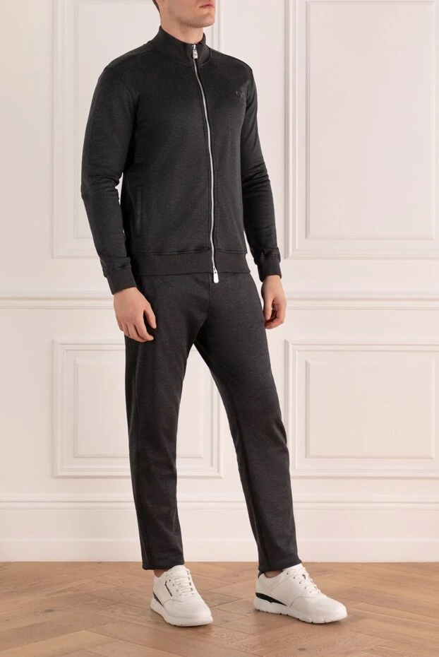 Billionaire man gray men's silk sports suit купить с ценами и фото 168726 - photo 2