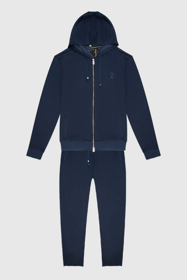 Billionaire man men's silk sports suit blue купить с ценами и фото 168733 - photo 1