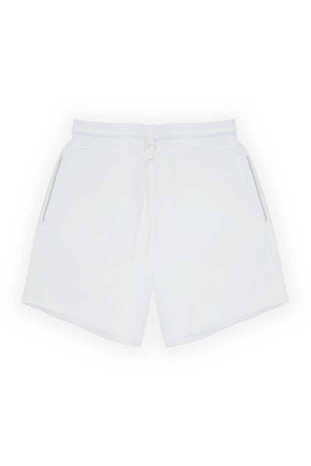 Fabiana Filippi woman white linen shorts for women купить с ценами и фото 168758 - photo 1