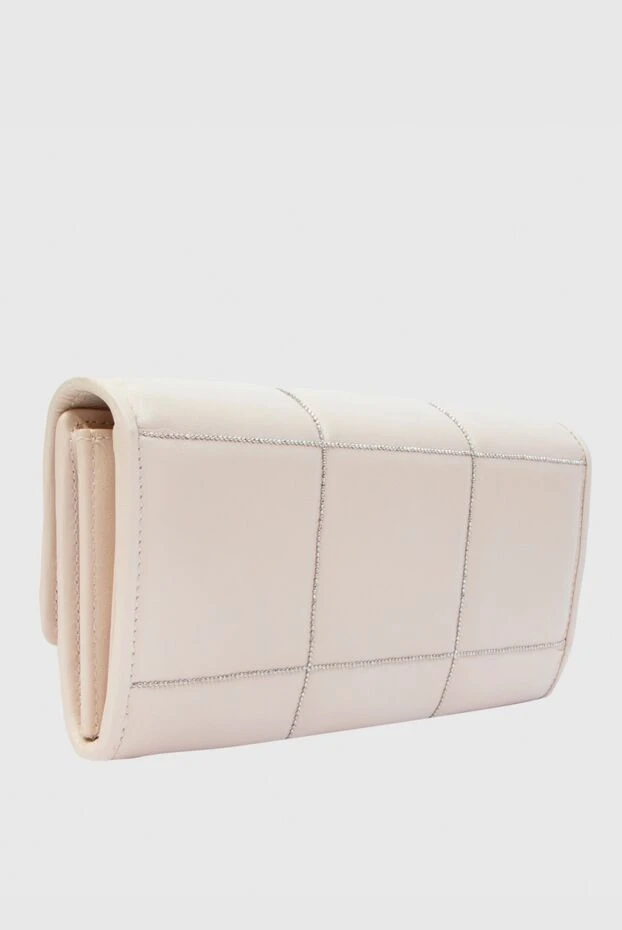 Fabiana Filippi woman white leather wallet for women купить с ценами и фото 168767 - photo 2