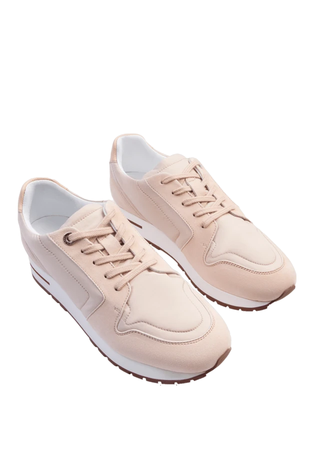 Loro Piana woman pink polyamide sneakers for women купить с ценами и фото 168824 - photo 2