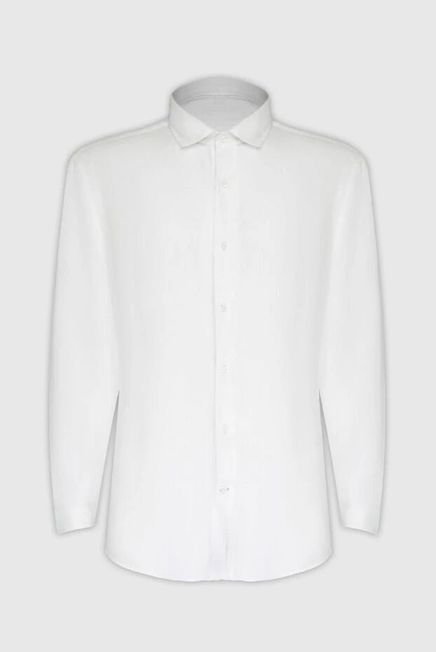 White linen shirt for men - photo 1