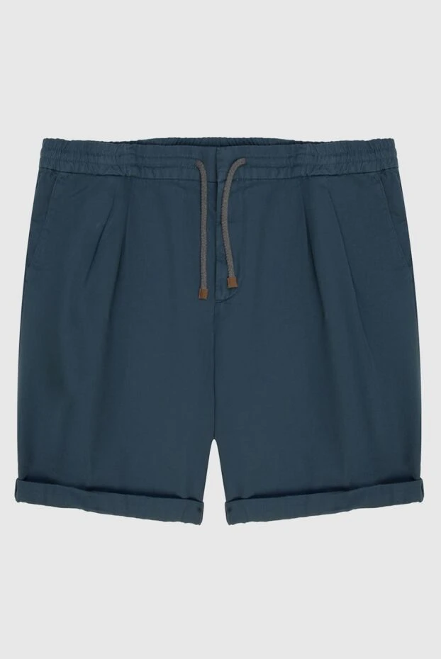 Brunello Cucinelli green cotton shorts for men 168894 - photo 1