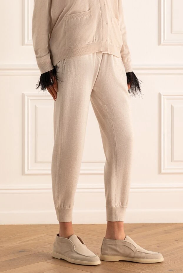 Brunello Cucinelli beige pants for women 168923 - photo 3
