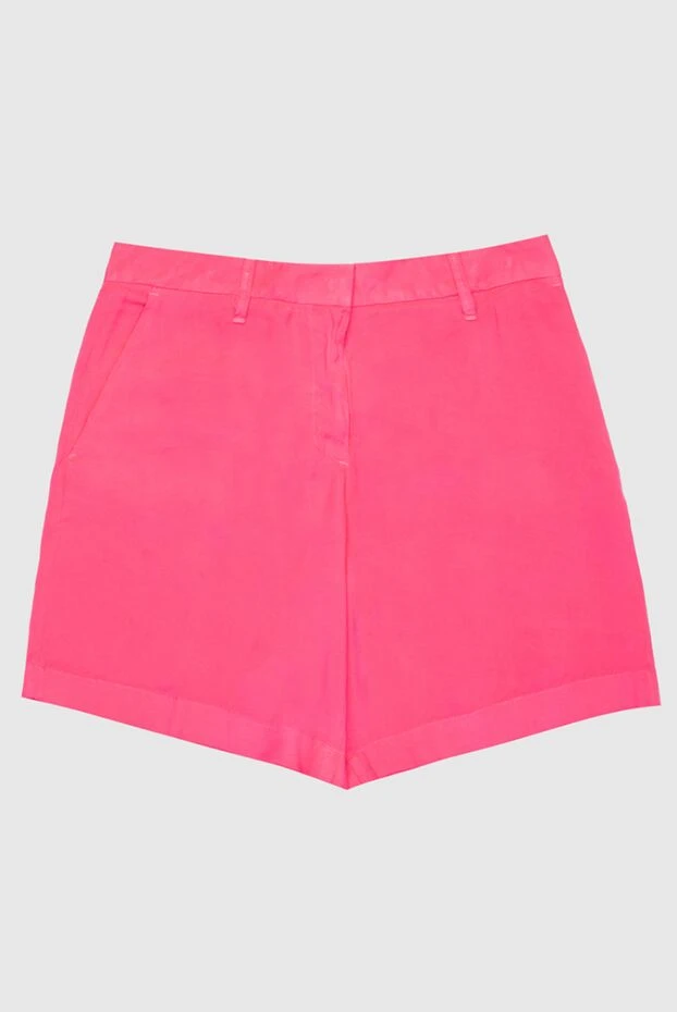 Jacob Cohen woman pink viscose shorts for women купить с ценами и фото 168978 - photo 1