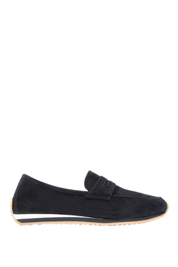 Andrea Ventura man black suede drivers for men купить с ценами и фото 168988 - photo 1