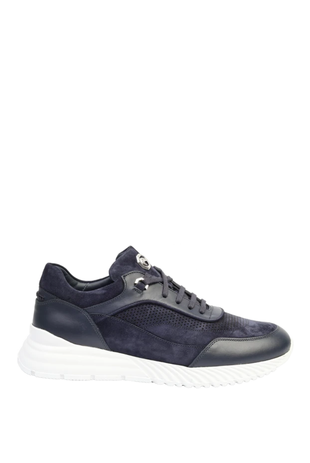 Ерлерге арналған қара нубук кроссовкалары - фото 1