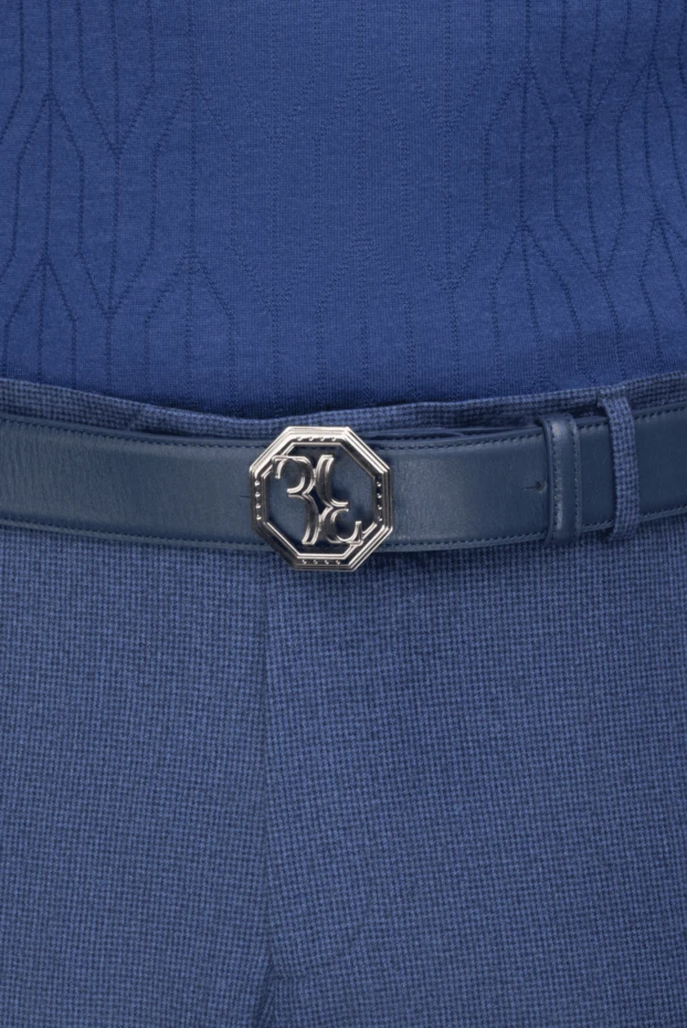 Billionaire man leather belt blue for men купить с ценами и фото 169128 - photo 2