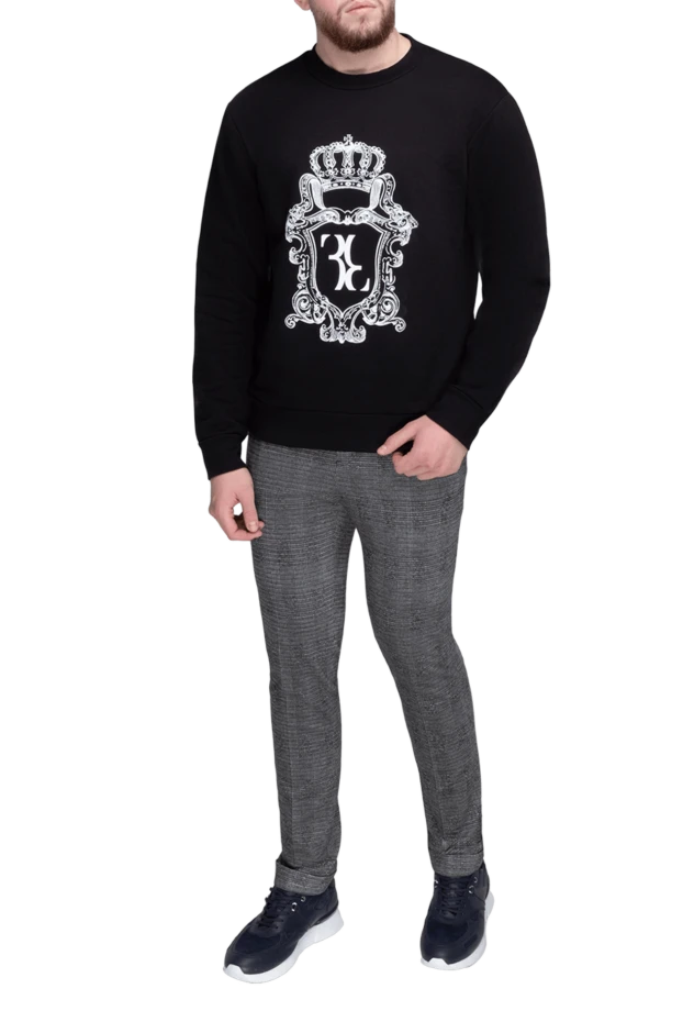 Billionaire man cotton sweatshirt black for men купить с ценами и фото 169130 - photo 2