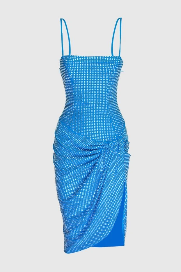 Giuseppe Di Morabito woman blue polyester and elastane dress for women купить с ценами и фото 169265 - photo 1