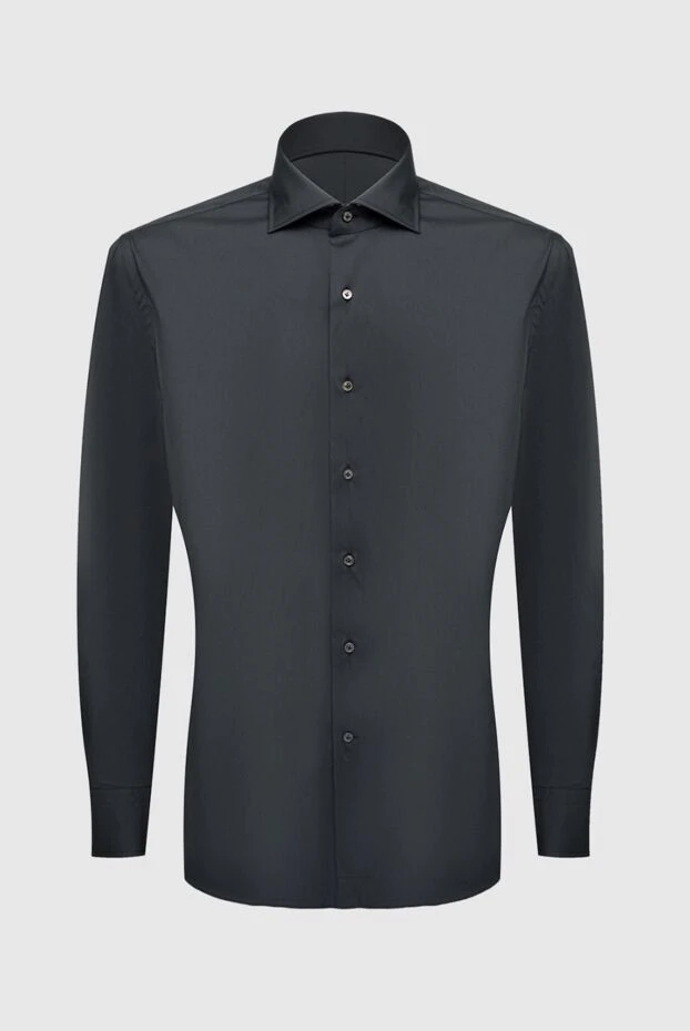 Alessandro Gherardi man black men's shirt купить с ценами и фото 169364 - photo 1