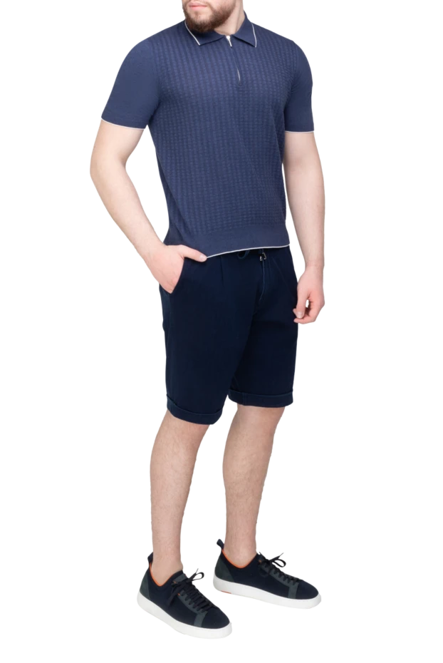 Scissor Scriptor man shorts blue for men купить с ценами и фото 169394 - photo 2