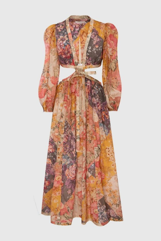 Floral Print Open Back Maxi Dress
- photo 1
