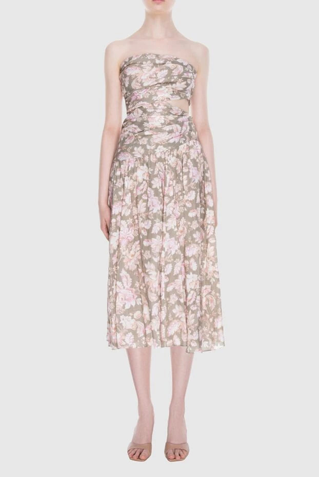 Zimmermann floral linen dress with cutout waist
 169404 - photo 2