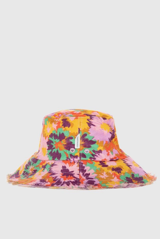 Zimmermann панама женская из льна цветочная разноцветная  169457 - фото 3