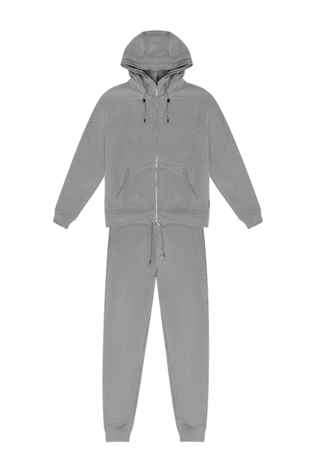 Moorer man men's sports suit made of cotton and elastane, gray купить с ценами и фото 169485 - photo 1