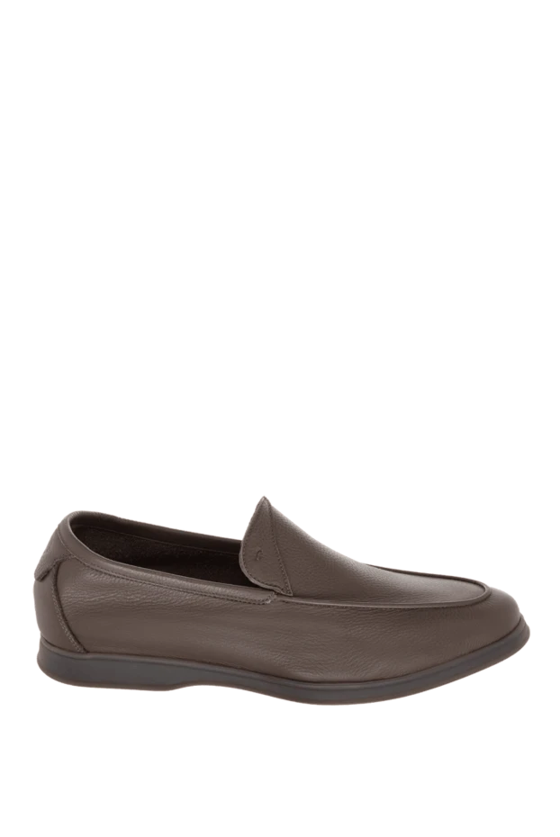 Andrea Ventura man brown leather loafers for men купить с ценами и фото 169523 - photo 1