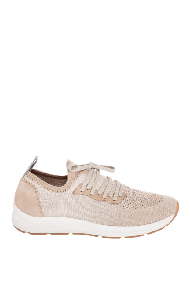 Andrea Ventura man beige suede sneakers for men купить с ценами и фото 169531 - photo 1