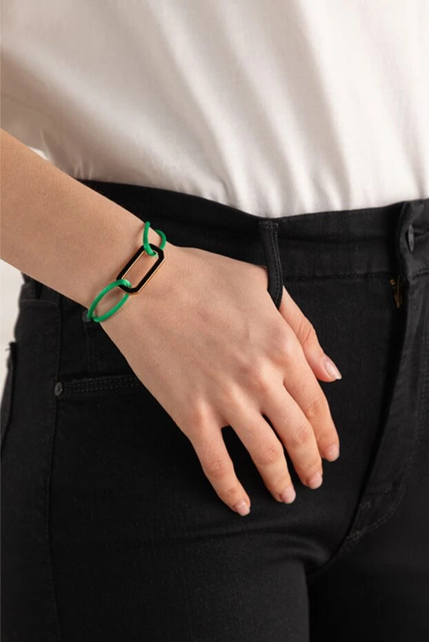 Makova woman bracelet green for women купить с ценами и фото 169604 - photo 2