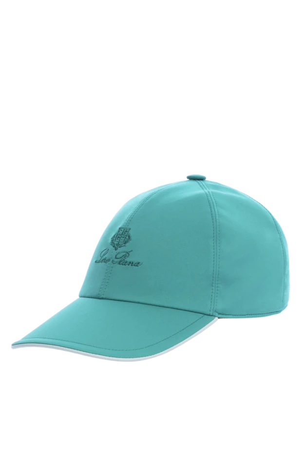 Loro Piana green polyester cap for men 169642 - photo 3