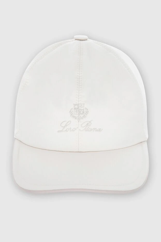 Loro Piana man white polyamide cap for men купить с ценами и фото 169676 - photo 1