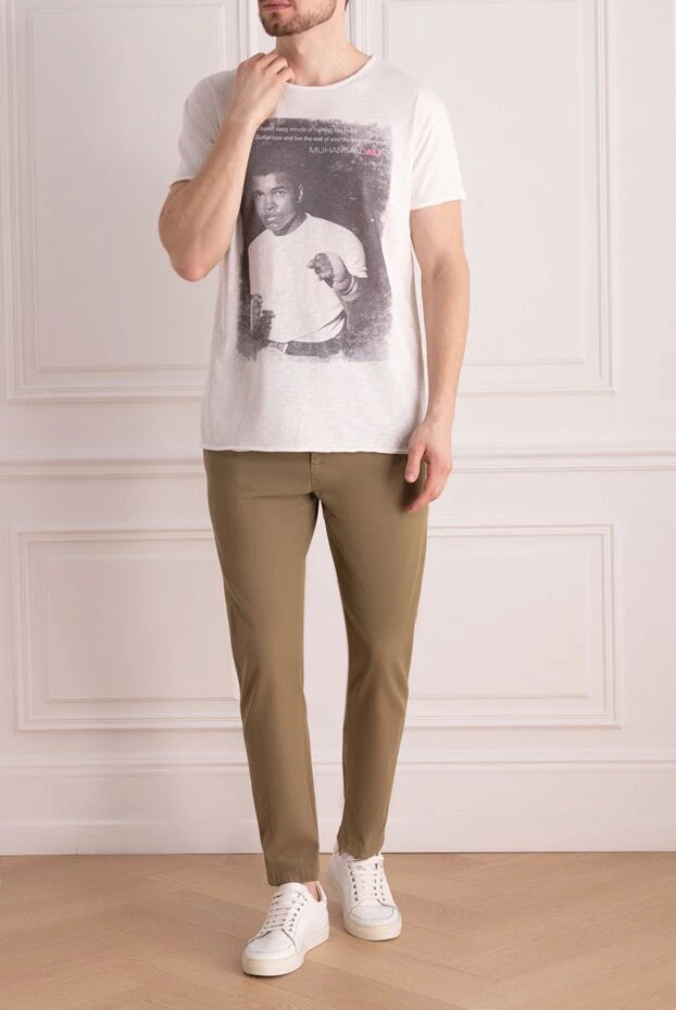 Dondup man pants beige for men купить с ценами и фото 169689 - photo 2