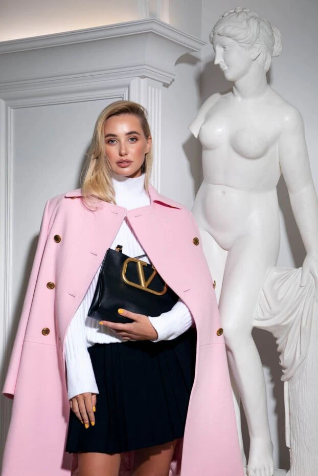 Khaite гольф из шелка белый женский 169796 - фото 3