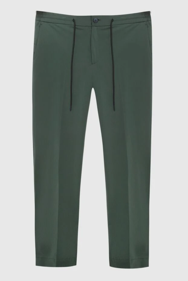 Tombolini man men's green polyamide and elastane trousers купить с ценами и фото 169820 - photo 1