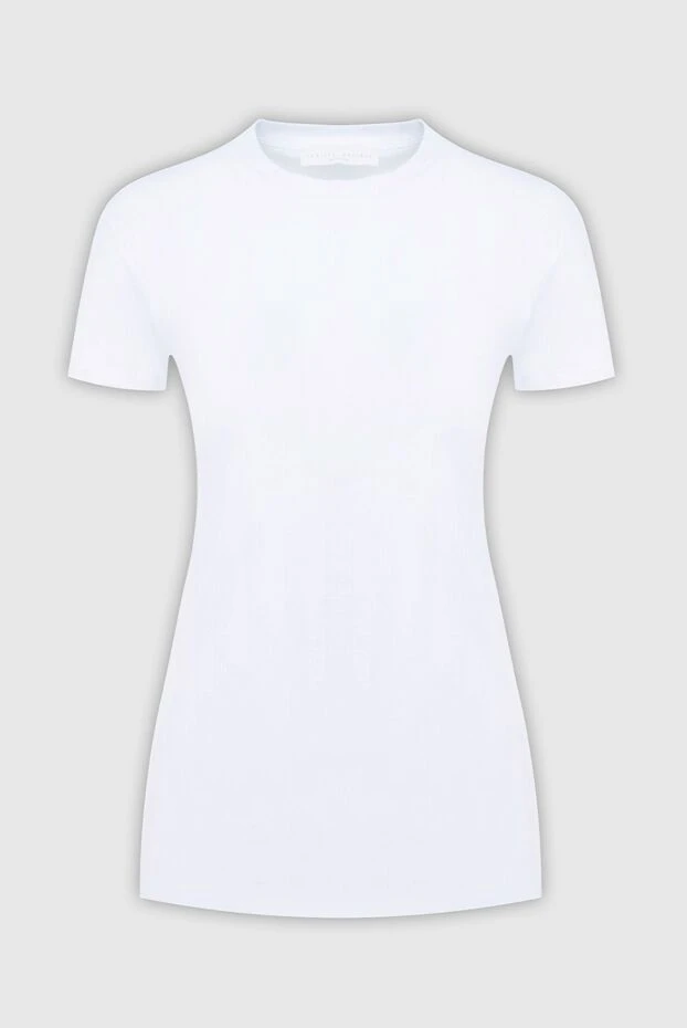 Fabiana Filippi woman white cotton t-shirt for women купить с ценами и фото 169866 - photo 1