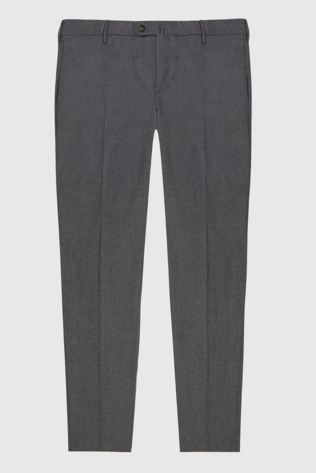 PT01 (Pantaloni Torino) man men's gray fleece trousers купить с ценами и фото 169894 - photo 1