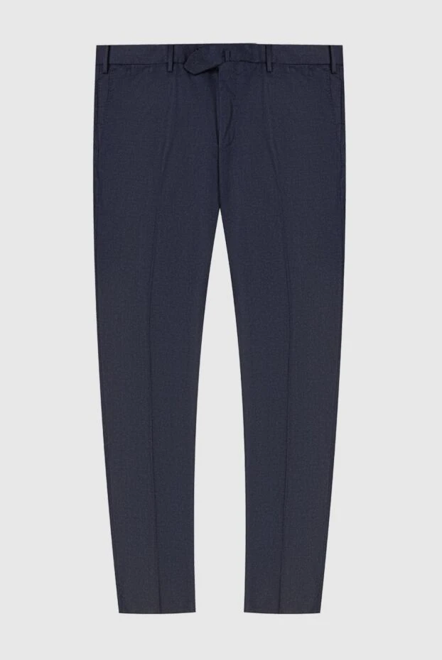 PT01 (Pantaloni Torino) man men's blue fleece trousers купить с ценами и фото 169895 - photo 1