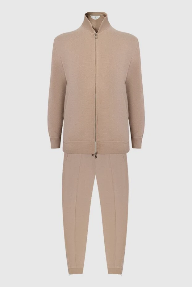 Beige cotton jersey tracksuit
- photo 1