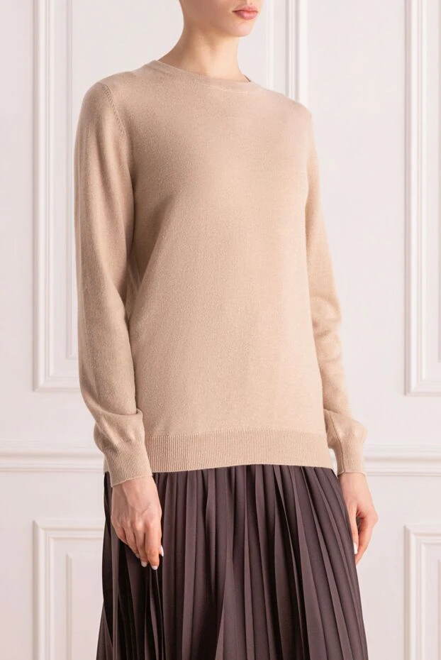 Brunello Cucinelli basic cashmere blend crew neck jumper 169926 - photo 3
