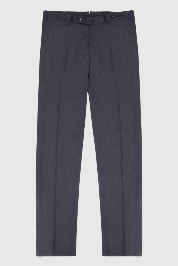 PT01 (Pantaloni Torino) man men's gray fleece trousers купить с ценами и фото 169969 - photo 1