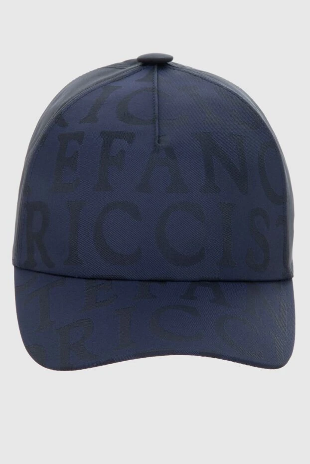 Stefano Ricci ерлерге арналған көк жібек қалпақ 170021 - фото 1