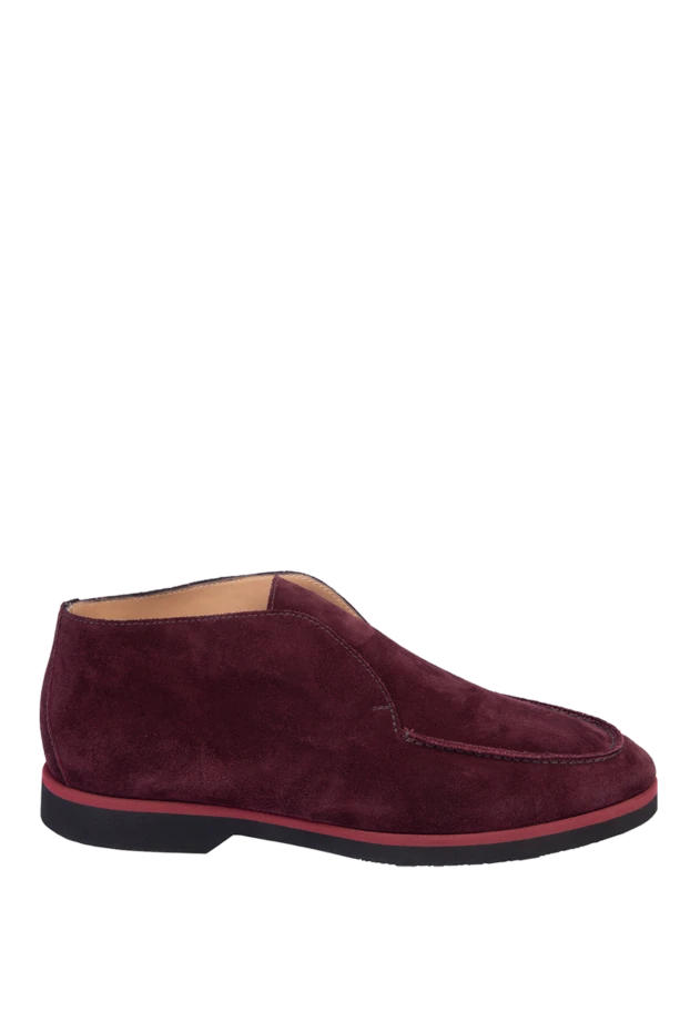 Pellettieri di Parma man leather loafers burgundy for men купить с ценами и фото 170037 - photo 1