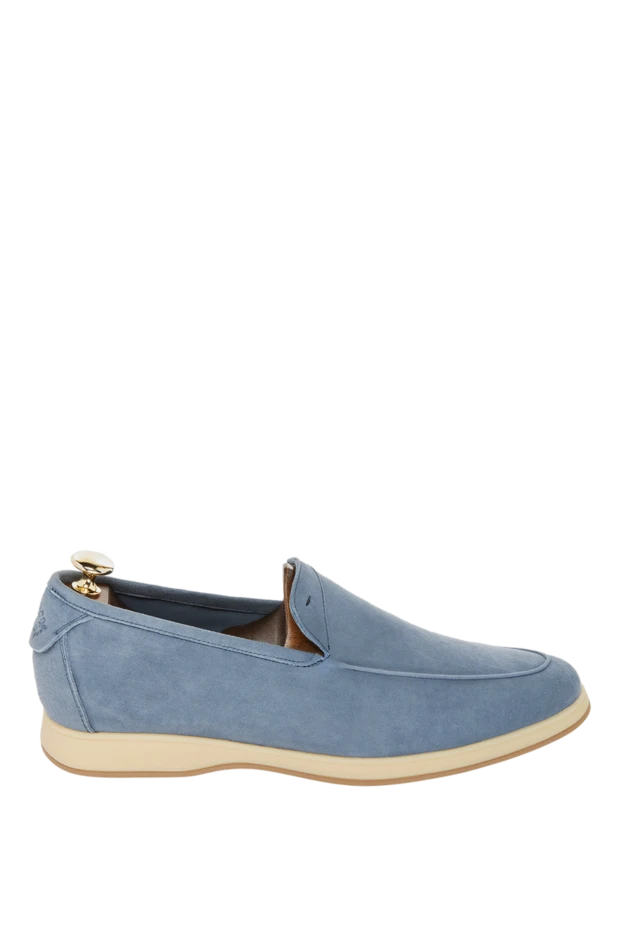 Ерлерге арналған күлгін тоқыма лоферлері - фото 1