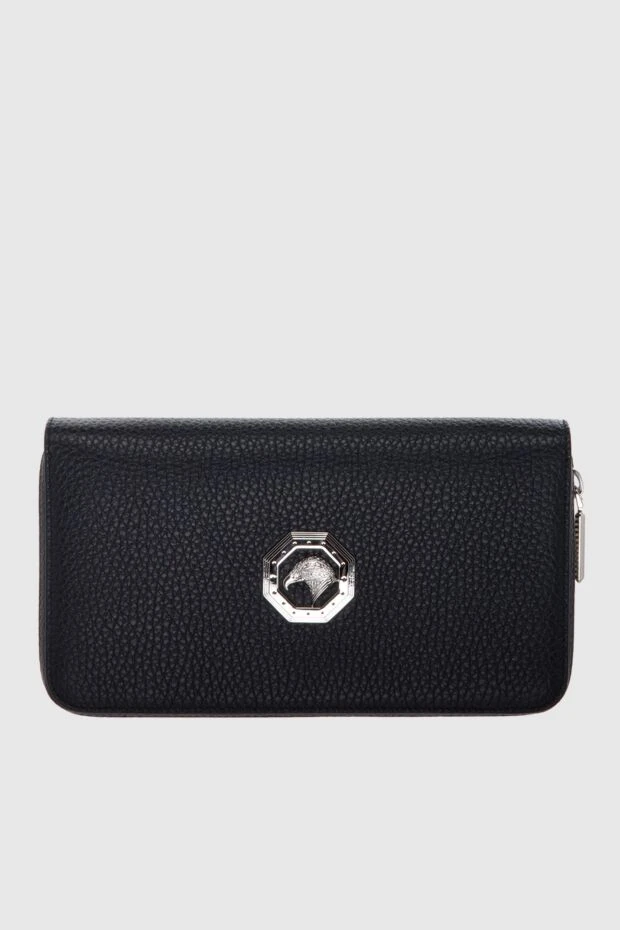 Stefano Ricci клатч мужской из натуральной кожи синий 170094 - фото 1