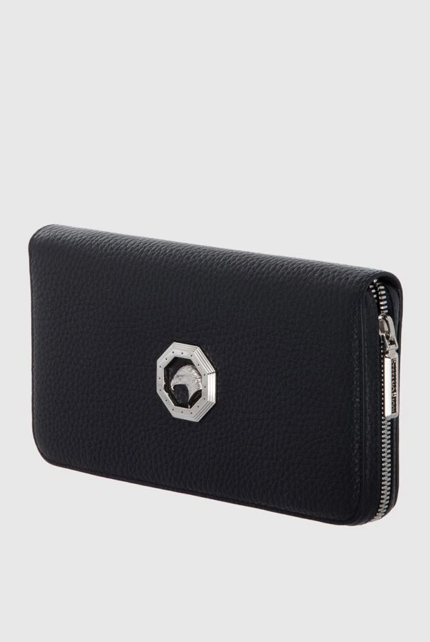 Stefano Ricci men's clutch bag made of genuine leather blue 170094 - photo 2