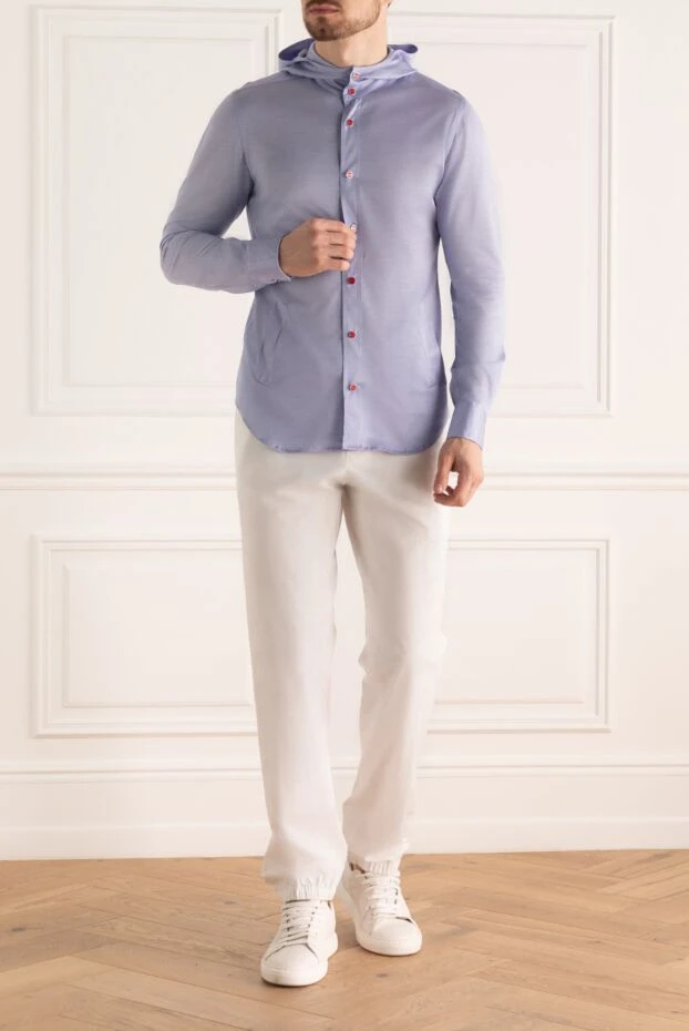 Stefano Ricci брюки белые мужские 170120 - фото 2